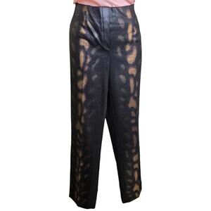 Lior Paris Womens Lize Pants‎ T3 Size 6 Legging Stretch Funky Gothcore